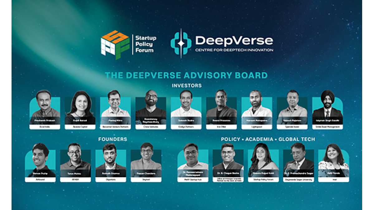 Startup Policy Forum Launches DeepVerse to Carry Deep-Tech Founders' Concerns Into Policymaking
